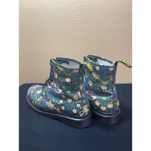 RARE Doc Marten’s x Liberty of London Collab Museum 8-Eye 1460s Pascal Boots 10 - Picture 3 of 12